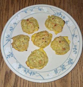 Zucchini Garlic Bites